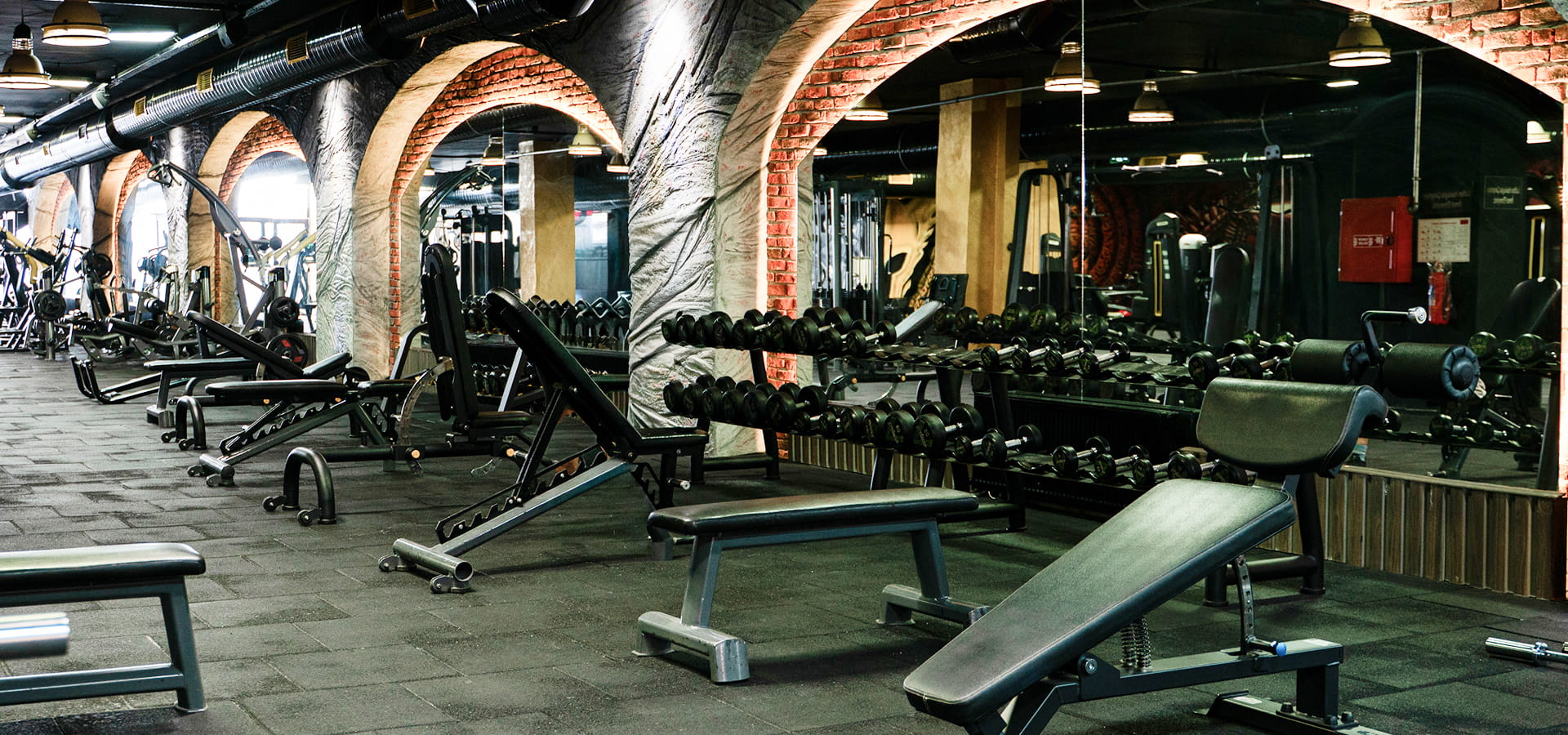 Dark Gym Fitness Alanı