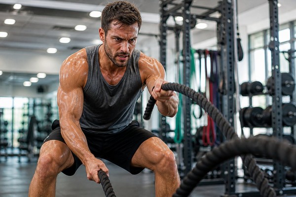 Dark Gym HIIT Cardio